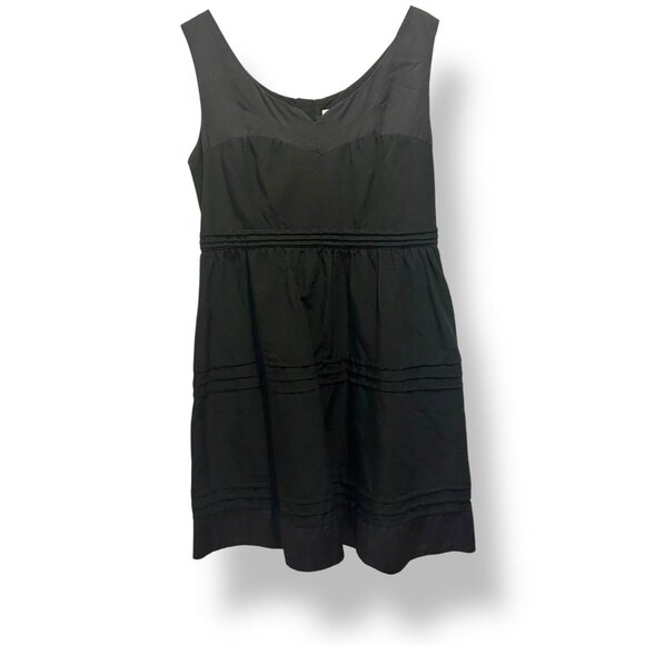 See by Chloé Black Sleeveless Tiered Mini Dress Women’s Size 8 – Made in Tunisia - Picture 13 of 13